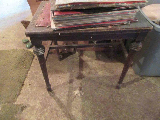 Image for Stool and record group