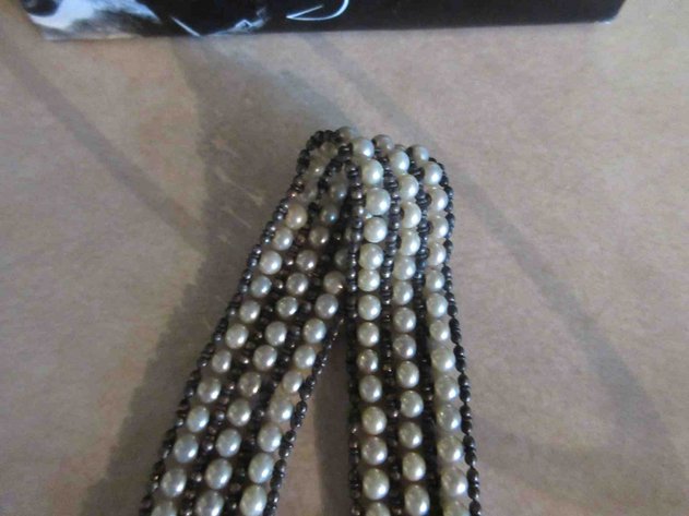 Image for Sterling marked bracelet with beads