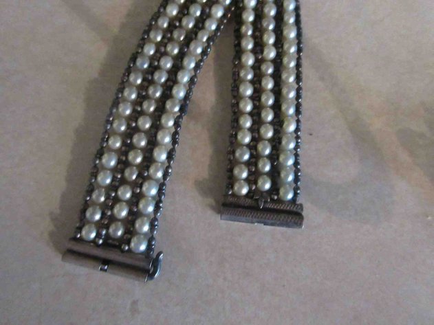 Image for Sterling marked bracelet with beads