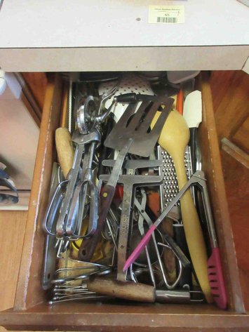 Image for Contents of (2) lower drawers and (3) cabinets