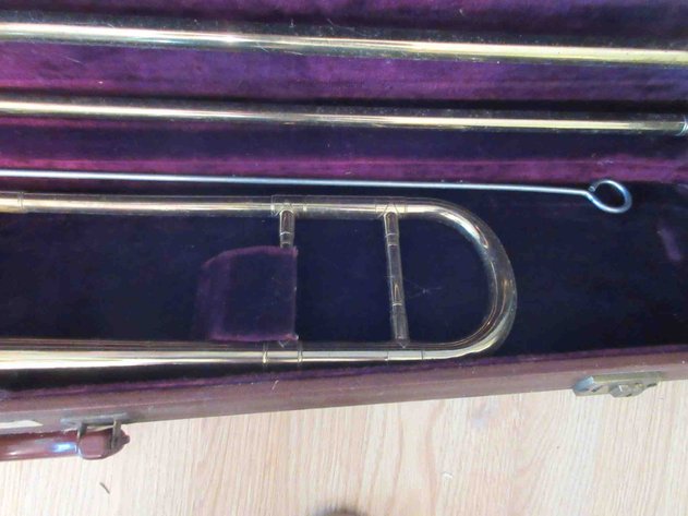 Image for Pan American brass trombone