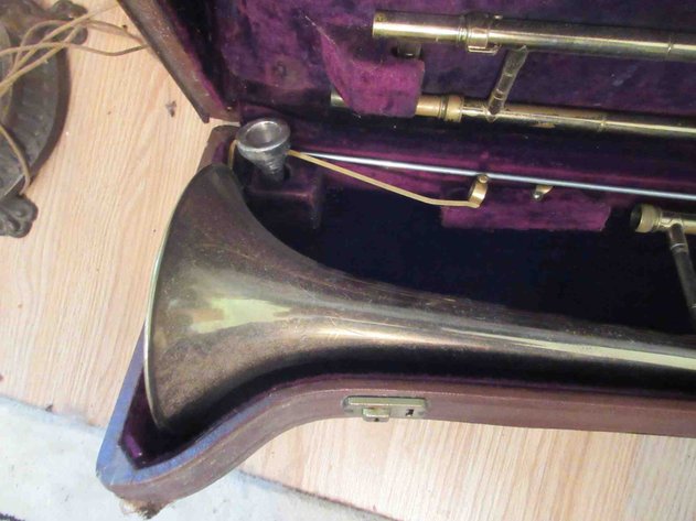 Image for Pan American brass trombone