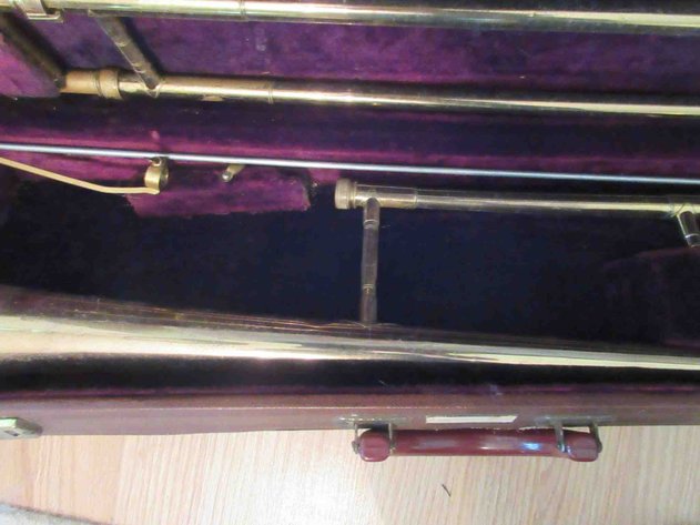 Image for Pan American brass trombone