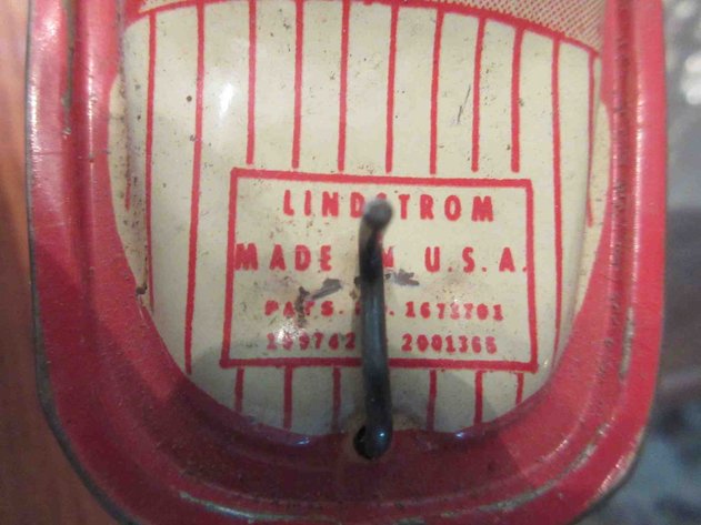 Image for Lindstrom tin litho wind up boat