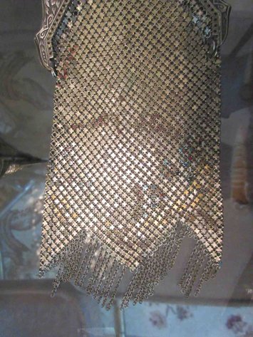 Image for Antique metal mesh purse