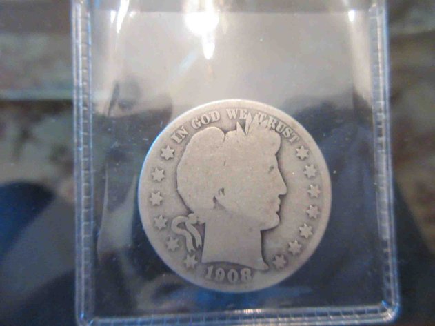 Image for 1908-O Barber half dollar