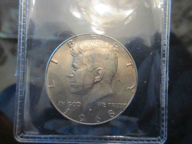 Image for 1968-D Kennedy half dollar