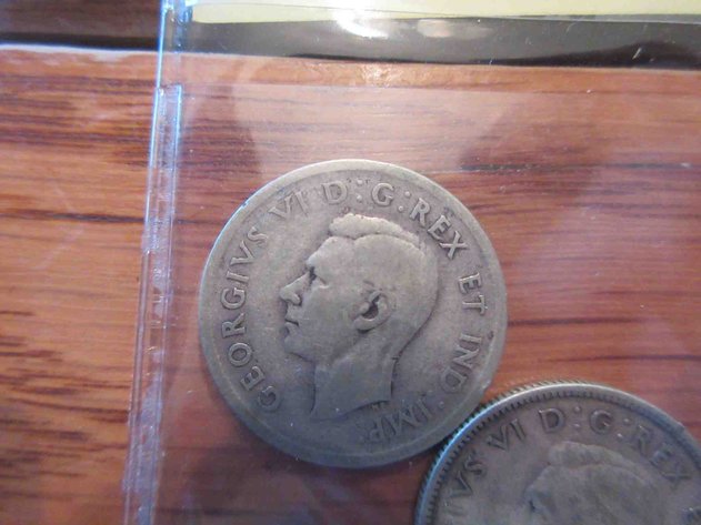Image for (2) Canada silver 25-cents