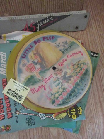 Image for Vintage 45rpm records