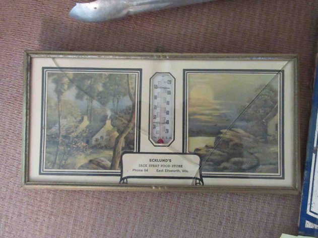 Image for Group of vintage Ellsworth advertising items