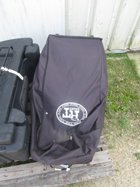 TR Brand Canopy in rolling case