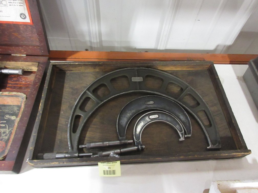 (3) Vintage micrometers
