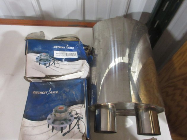 Image for Group of truck parts
