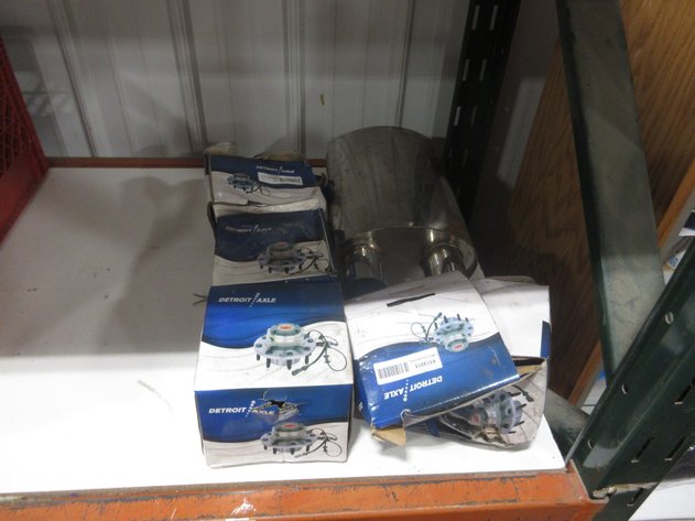 Image for Group of truck parts
