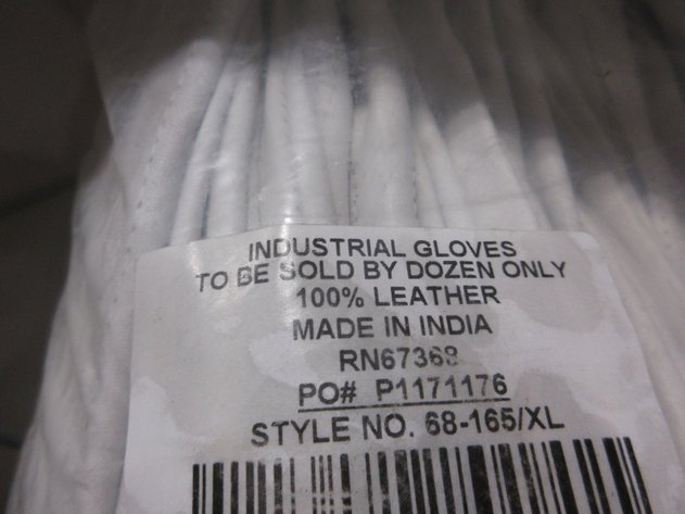 Image for One dozen pair new leather gloves