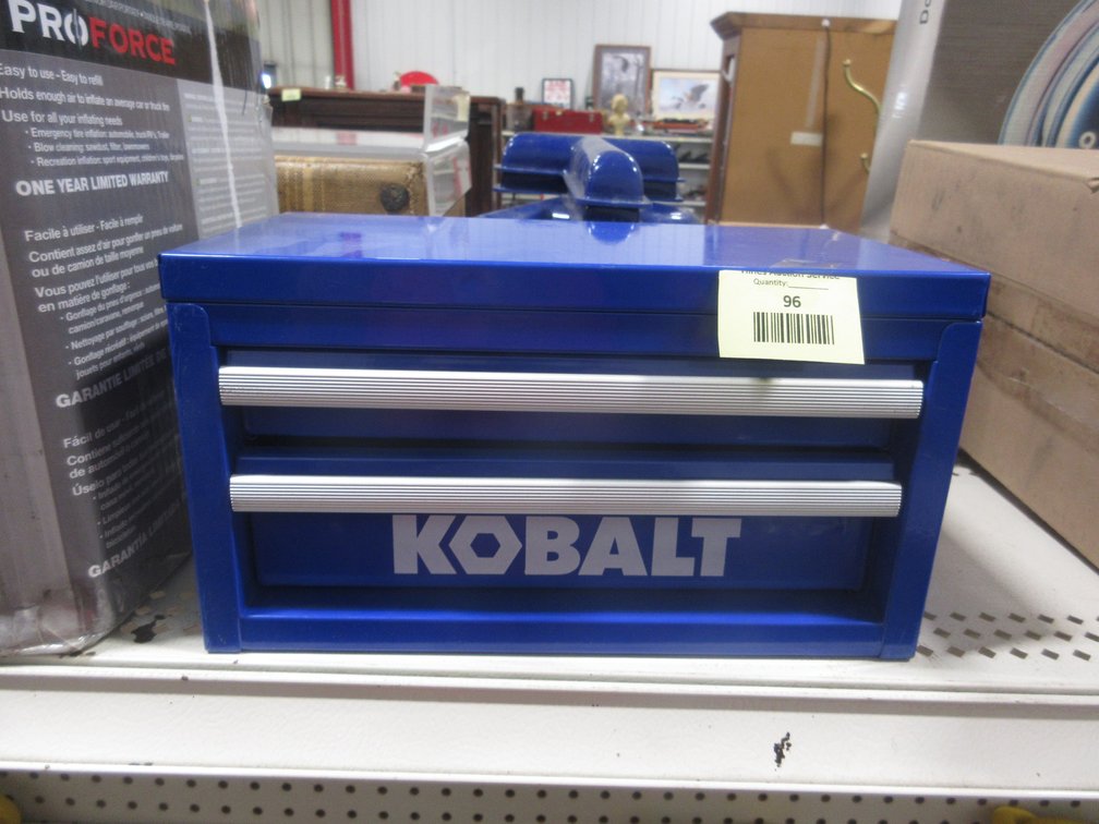 Kobalt metal tool box
