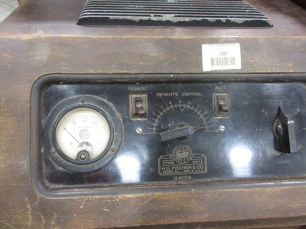 Image for H.G. Fisher & Co antique short wave electrotherapy machine