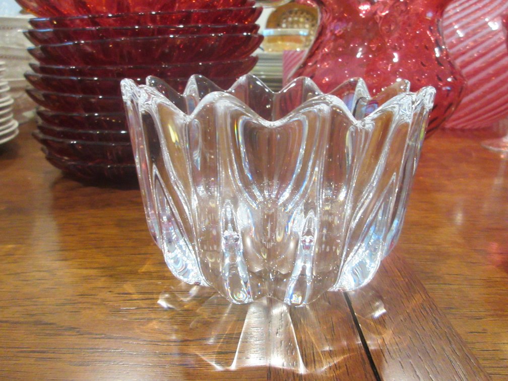 Orrefor "Dayton's Finest" crystal bowl
