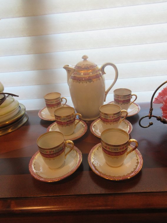 German made antique tea service
