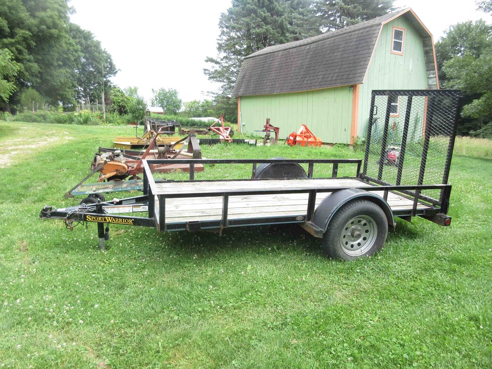 Sport Warrior single axle trailer (no title)