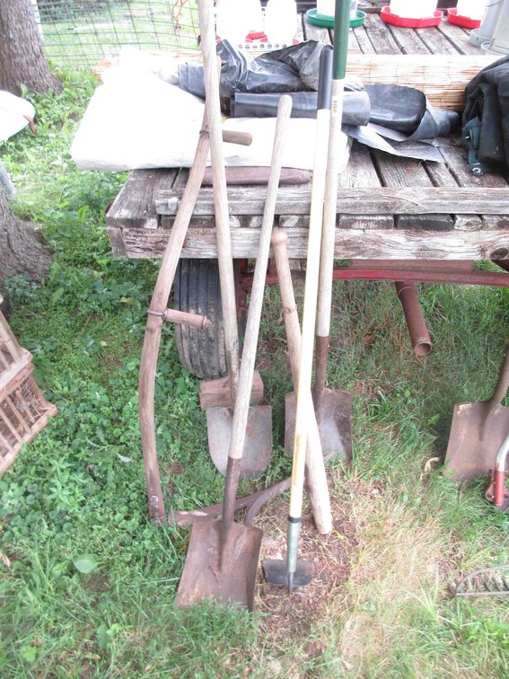 Group of yard tools
