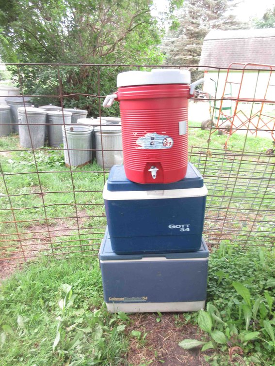 (3) Coolers