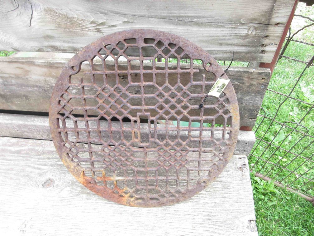 Cast iron grate