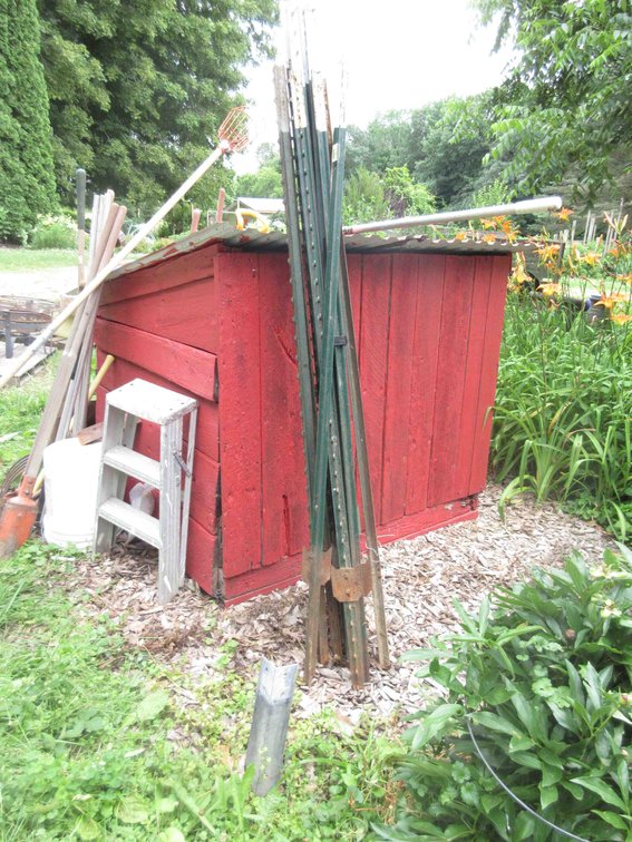 (12) Steel t-posts