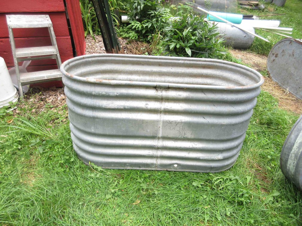 Farmaster galvanized stock tank