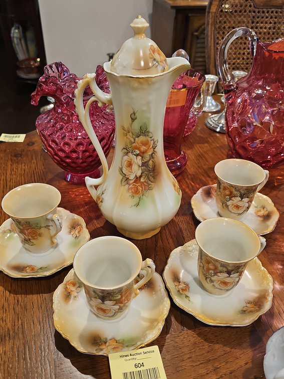 RS Germany Antique chocolate set
