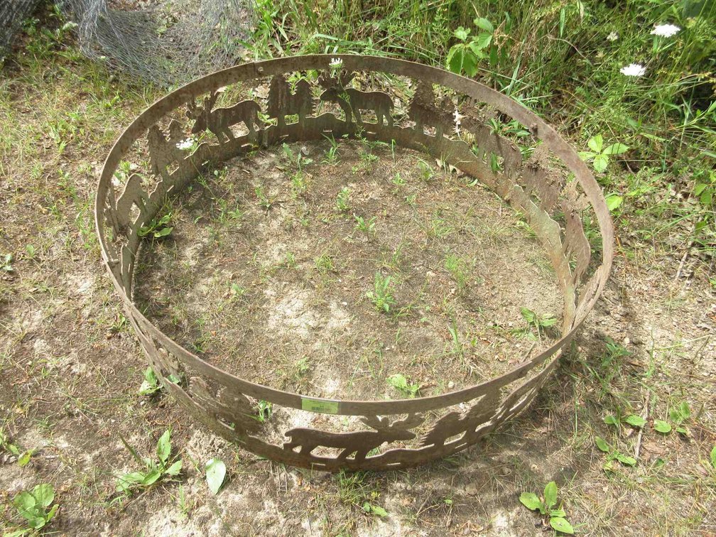 Moose fire pit ring