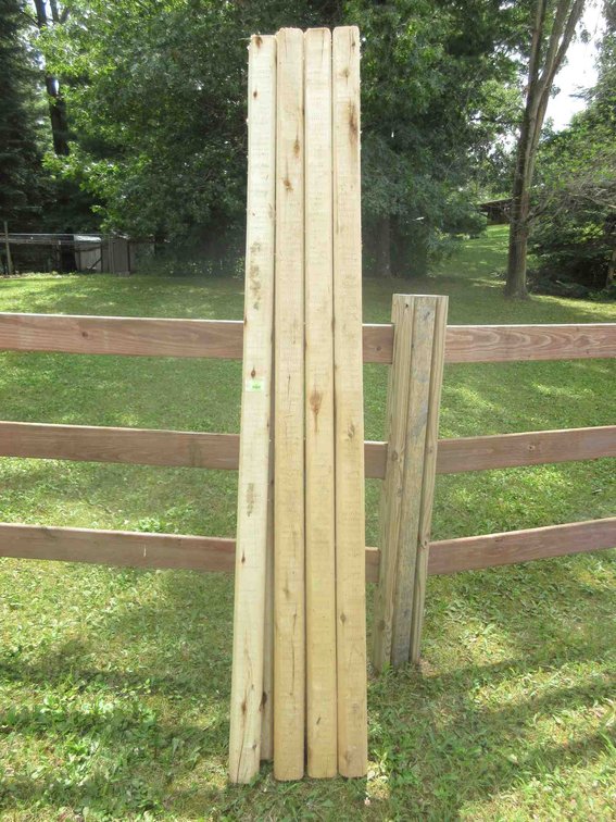 (8) Landscape timbers