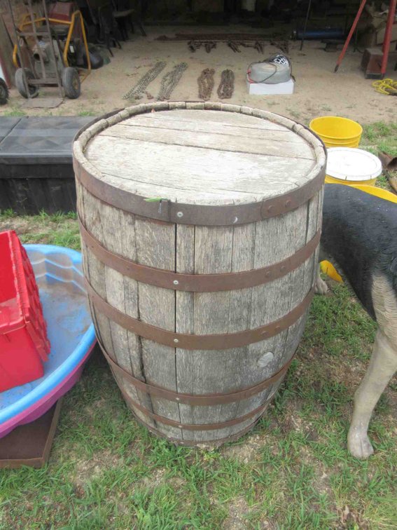 Wood barrel