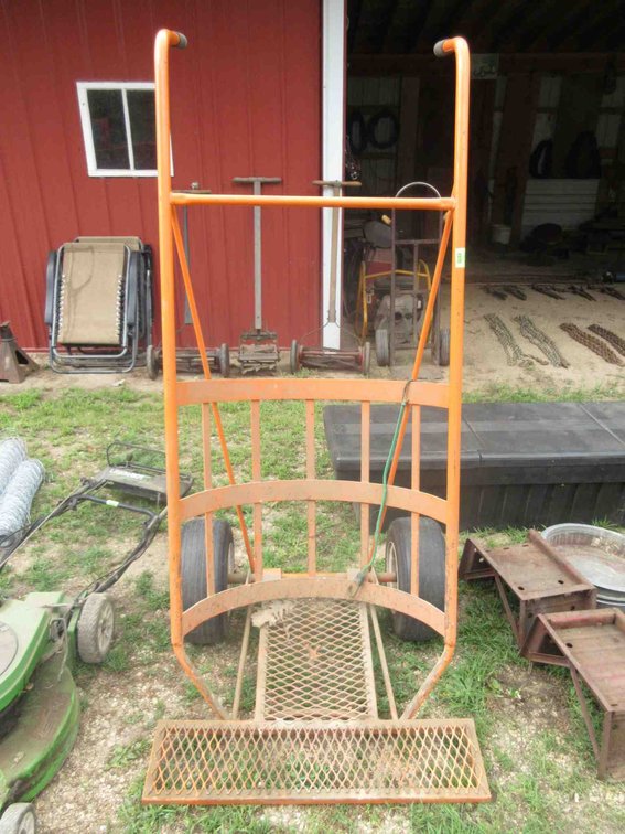 Tree root ball 2-wheel cart