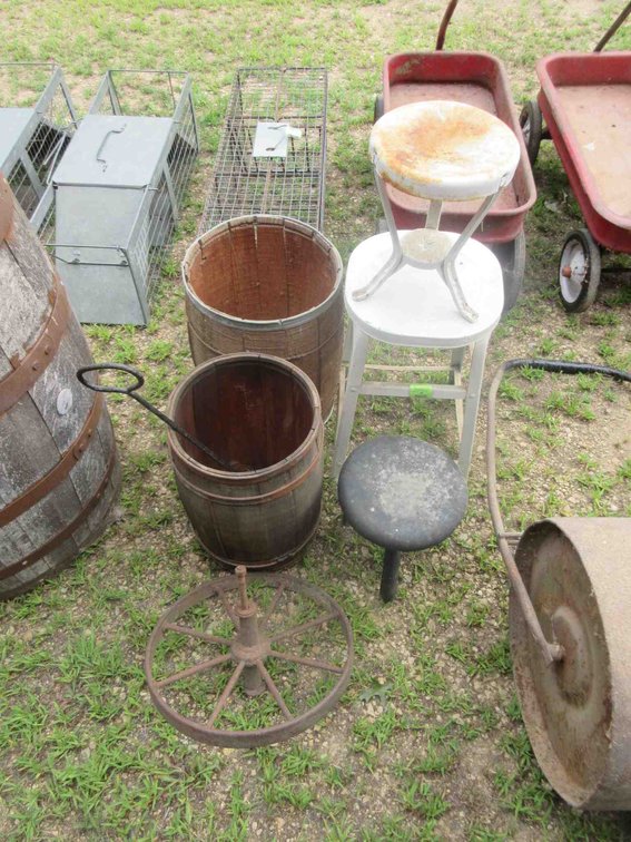 Antique farm group