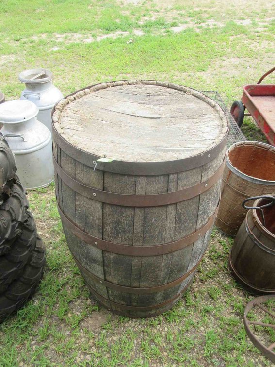 Wood barrel
