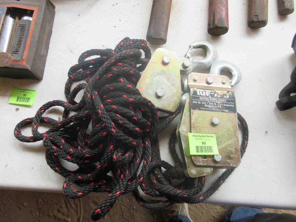 Tuf-Tug RH700 rope hoist