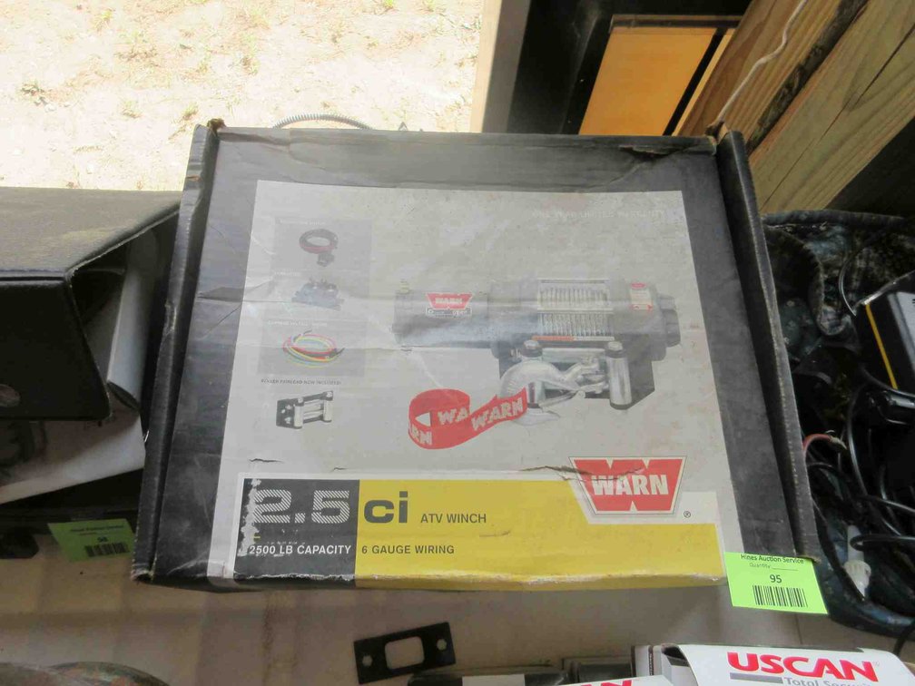 Warn 2.5ci ATV wiring and guide (winch not included)