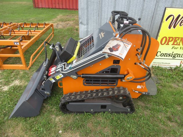 August Mini Skid Steer, Attachments, Machinery and Tools (purple tag)