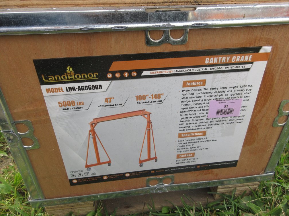 Land Honor Gantry Crane