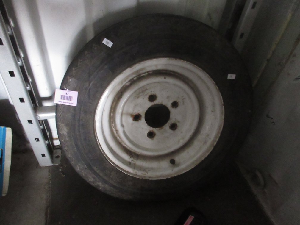 Duro spare tire on  5 hole rim