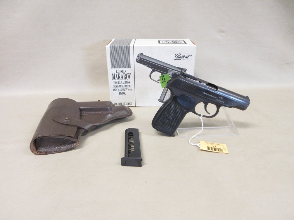 IMEZ Baikal model IJ70-18A Russian Makarov 9mm semi auto pistol (subject to transfer fee)