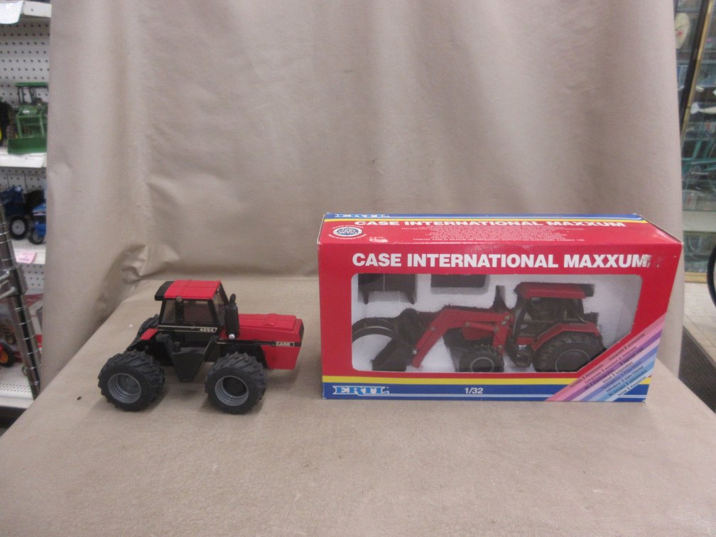 (2) Case International die cast tractors