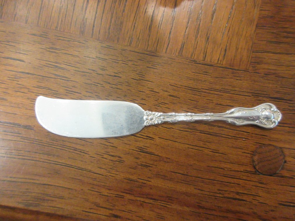 Sterling butter knife