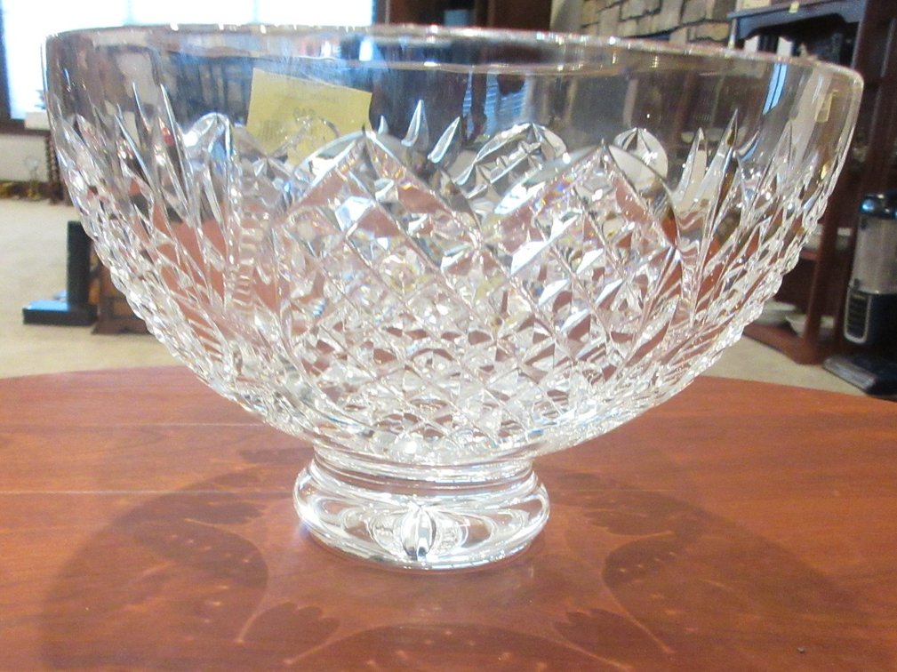 Waterford signed crystal bowl