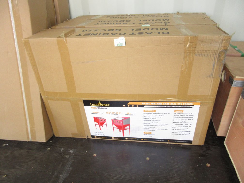 Land Honor 60 gal Portable Sand Blasting cabinet