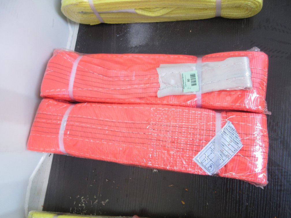 (2) Webbing slings