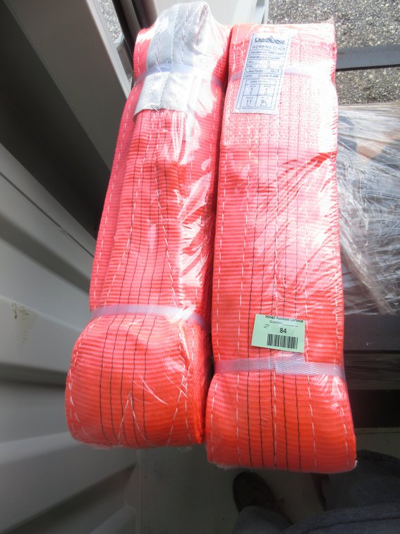 (2) Webbing slings