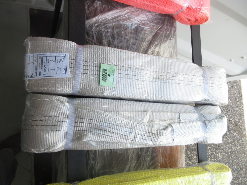 (2) Webbing slings