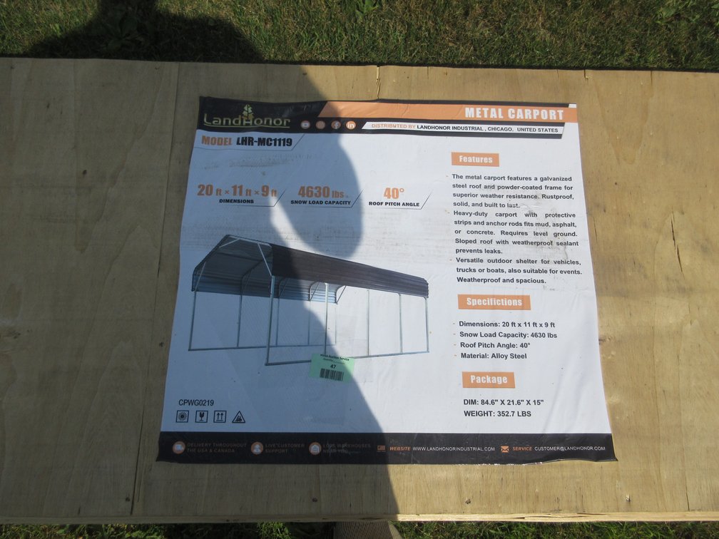 Land Honor Metal carport